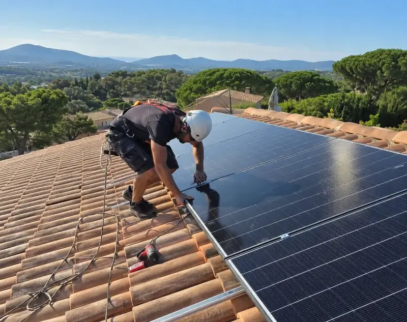 Installateur panneaux solaires Pellegrue — pose photovoltaïque sur toiture