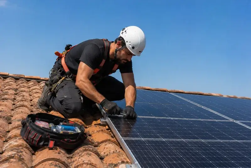 Maintenance et monitoring de panneaux solaires à Pellegrue