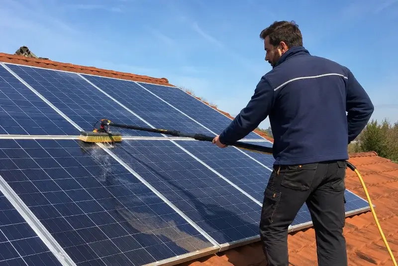 Nettoyage et entretien de panneaux solaires à Pellegrue